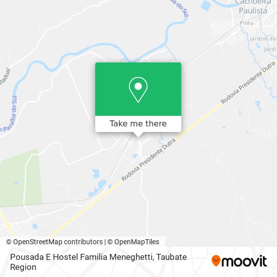 Pousada E Hostel Familia Meneghetti map