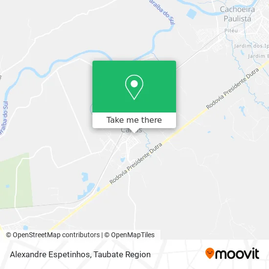 Alexandre Espetinhos map