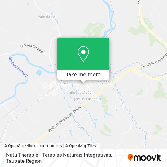 Natu Therapie - Terapias Naturais Integrativas map