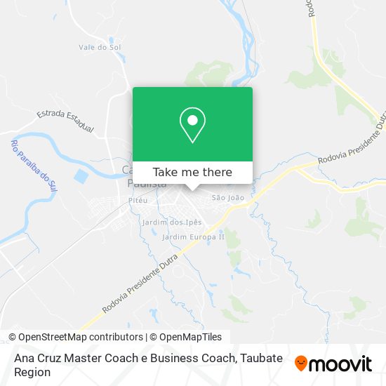 Ana Cruz Master Coach e Business Coach map