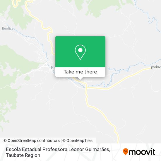 Escola Estadual Professora Leonor Guimarães map
