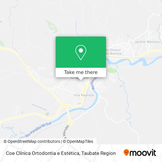 Coe Clínica Ortodontia e Estética map