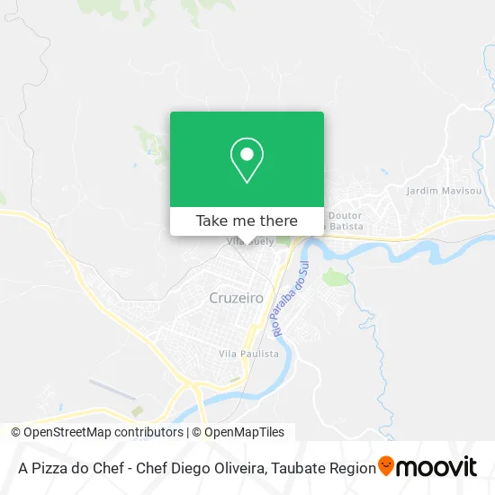 A Pizza do Chef - Chef Diego Oliveira map
