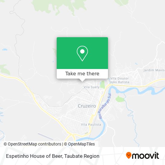 Espetinho House of Beer map