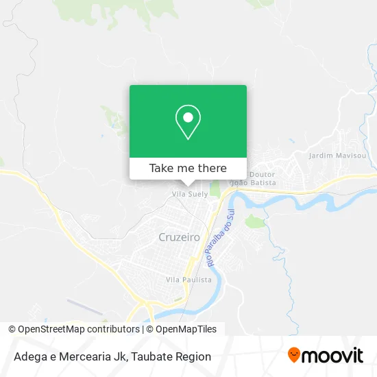 Adega e Mercearia Jk map
