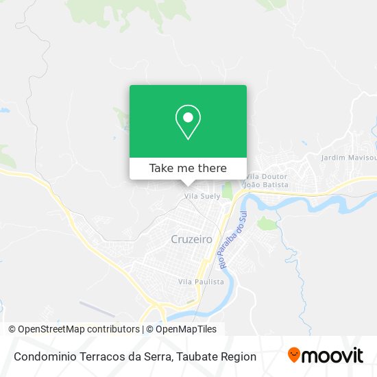 Condominio Terracos da Serra map