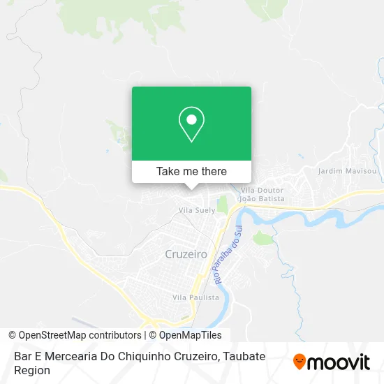 Bar E Mercearia Do Chiquinho Cruzeiro map
