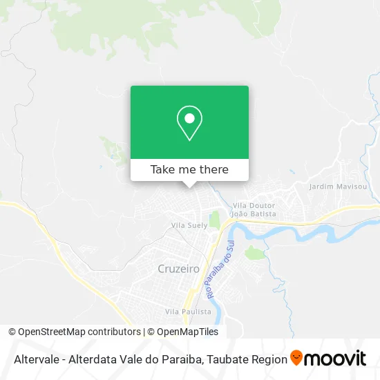 Altervale - Alterdata Vale do Paraiba map