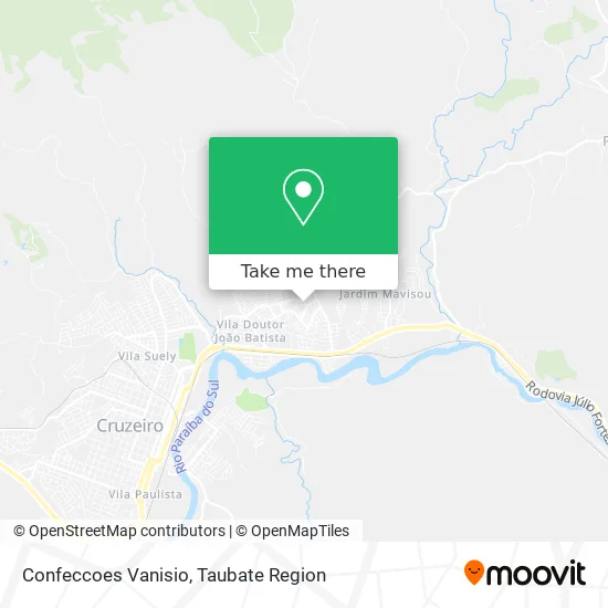 Confeccoes Vanisio map