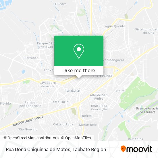 Rua Dona Chiquinha de Matos map