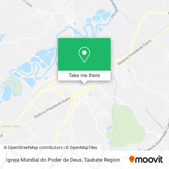 Igreja Mundial do Poder de Deus map