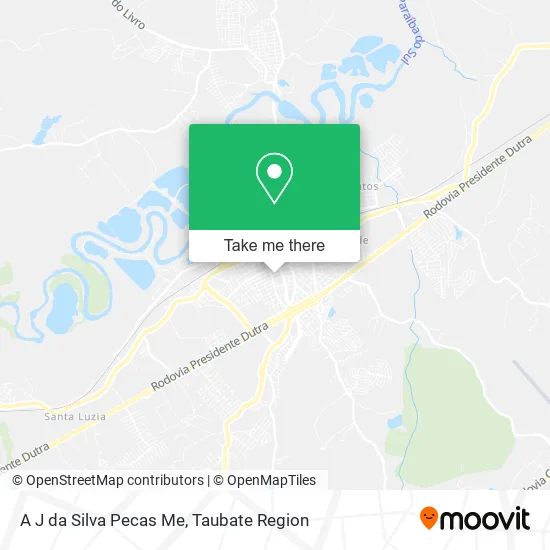 A J da Silva Pecas Me map