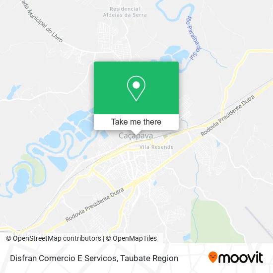 Disfran Comercio E Servicos map