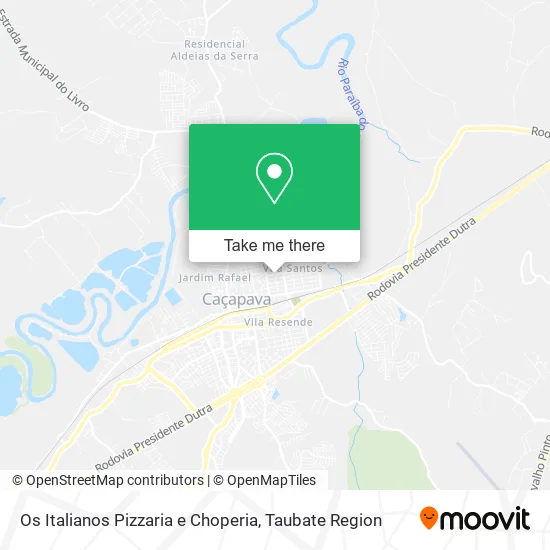 Os Italianos Pizzaria e Choperia map