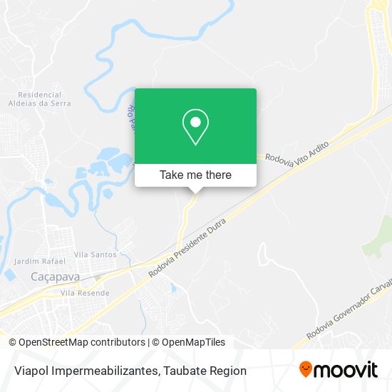 Viapol Impermeabilizantes map