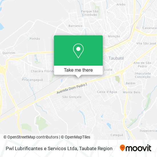 Pwl Lubrificantes e Servicos Ltda map