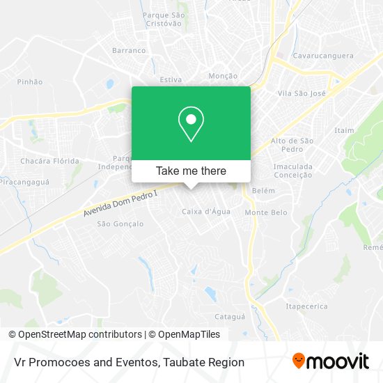 Vr Promocoes and Eventos map