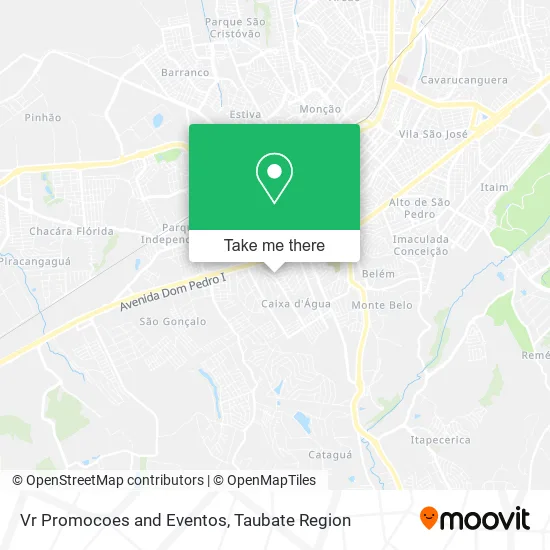 Vr Promocoes and Eventos map