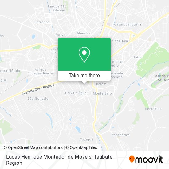 Mapa Lucas Henrique Montador de Moveis