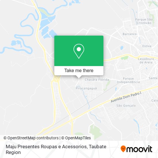 Maju Presentes Roupas e Acessorios map