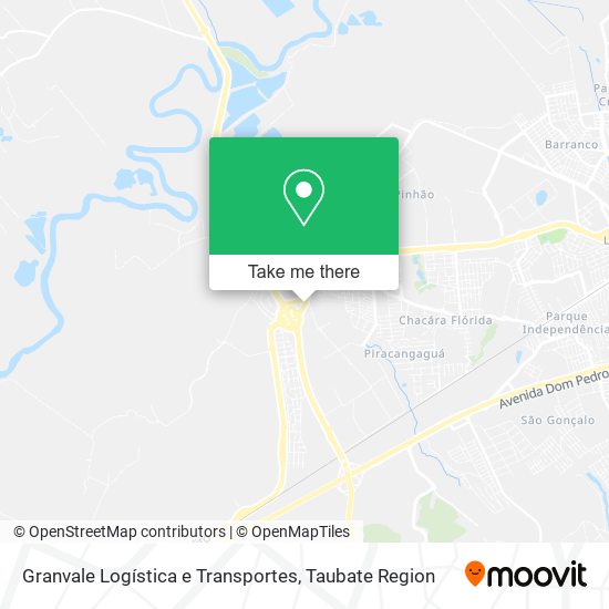 Granvale Logística e Transportes map