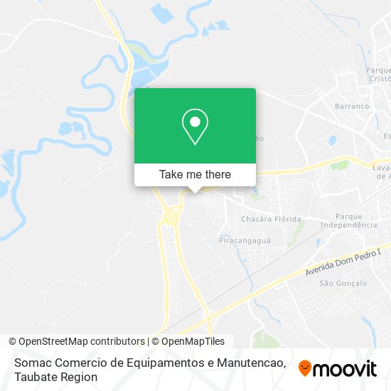 Somac Comercio de Equipamentos e Manutencao map