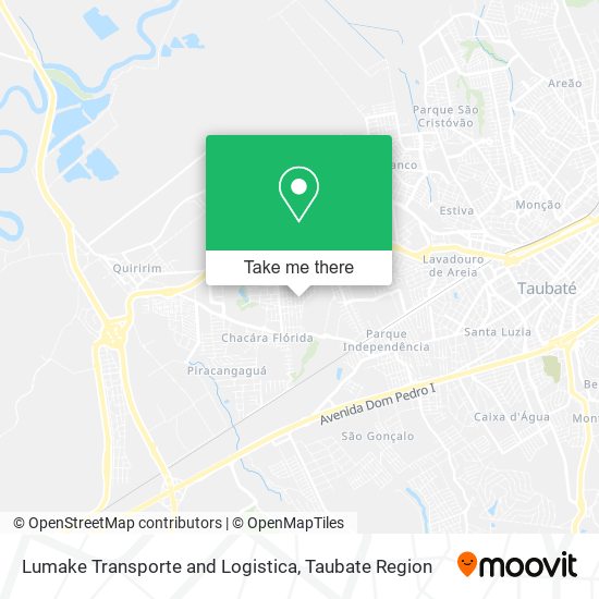 Lumake Transporte and Logistica map