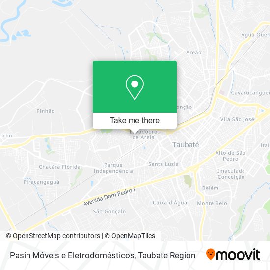 Pasin Móveis e Eletrodomésticos map