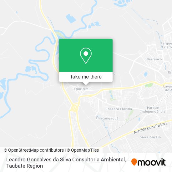 Mapa Leandro Goncalves da Silva Consultoria Ambiental