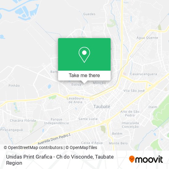 Unidas Print Grafica - Ch do Visconde map