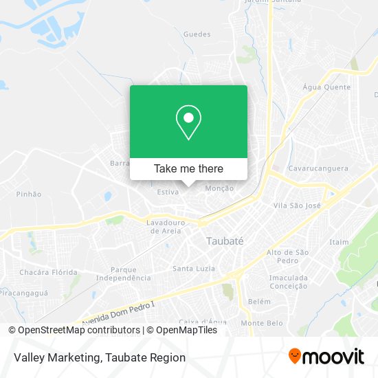 Valley Marketing map