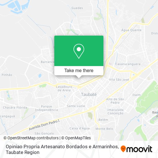 Opiniao Propria Artesanato Bordados e Armarinhos map