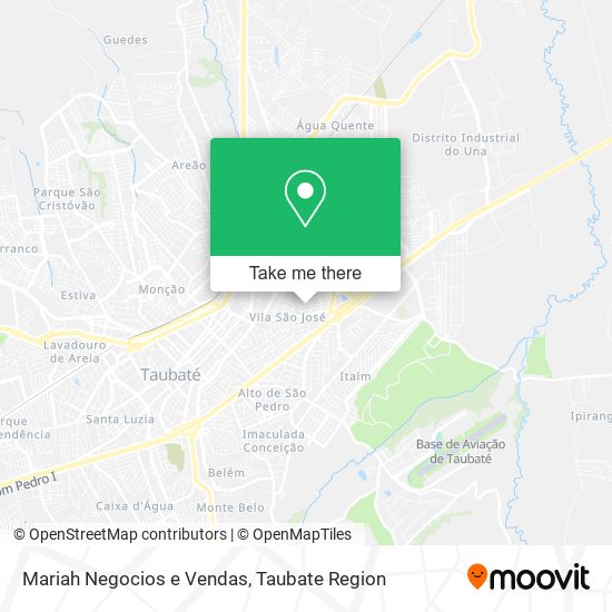 Mariah Negocios e Vendas map