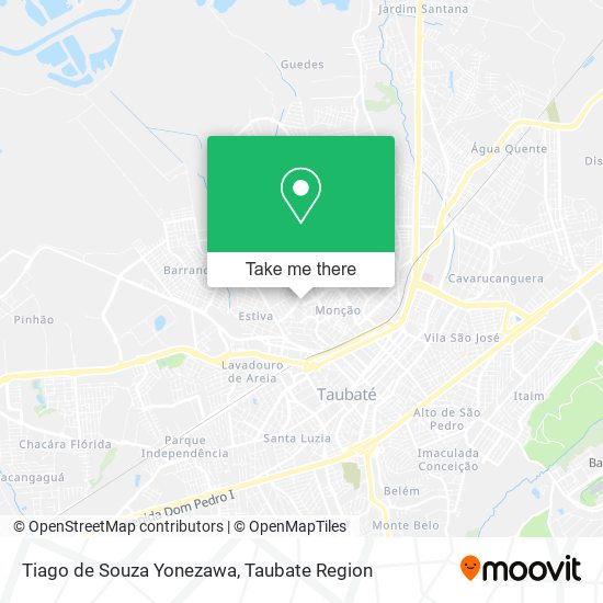 Tiago de Souza Yonezawa map