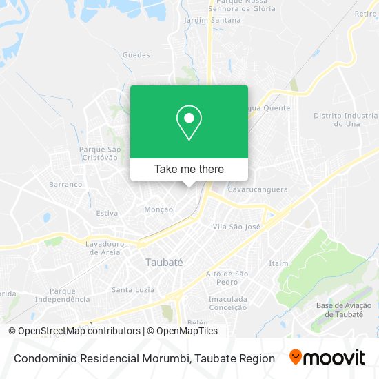 Condominio Residencial Morumbi map