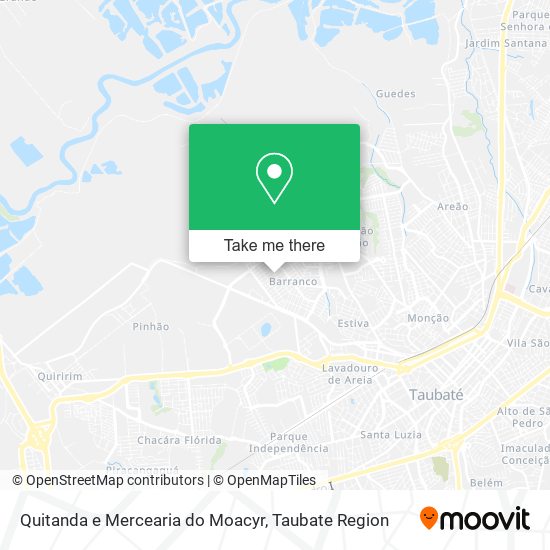 Quitanda e Mercearia do Moacyr map