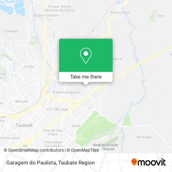 Garagem do Paulista map