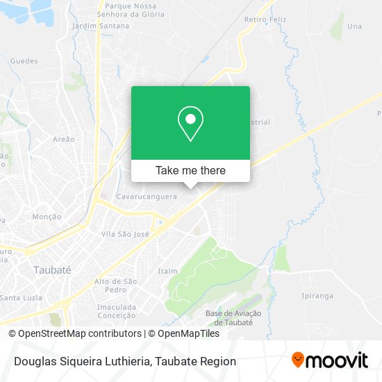 Douglas Siqueira Luthieria map