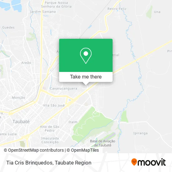 Tia Cris Brinquedos map