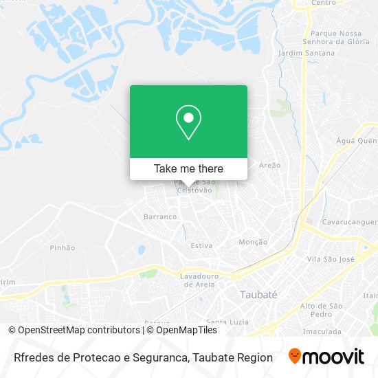 Rfredes de Protecao e Seguranca map