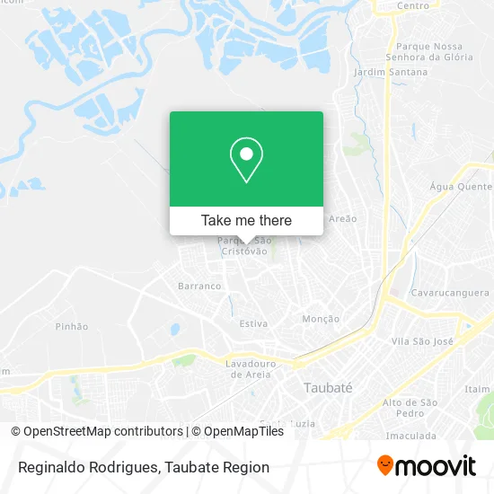 Reginaldo Rodrigues map