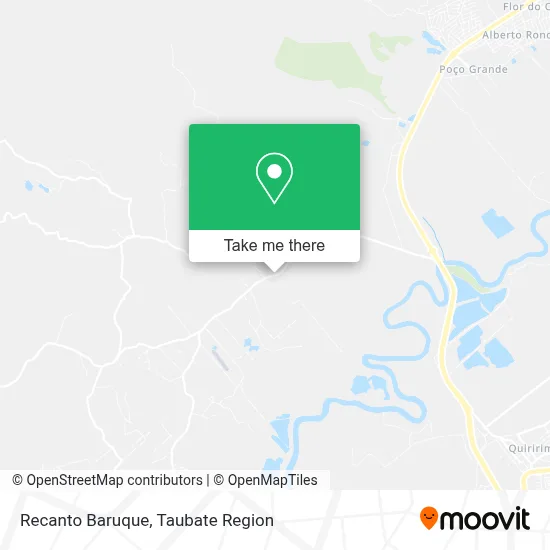 Recanto Baruque map