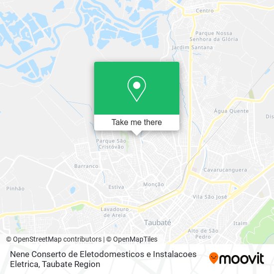 Nene Conserto de Eletodomesticos e Instalacoes Eletrica map