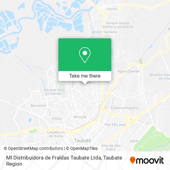 Mapa Ml Distribuidora de Fraldas Taubate Ltda