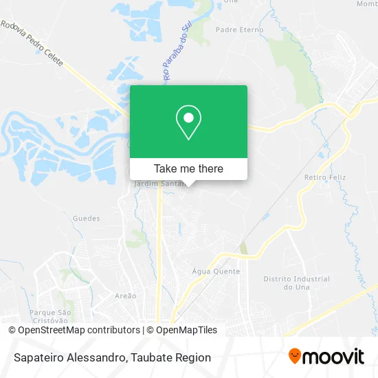 Sapateiro Alessandro map