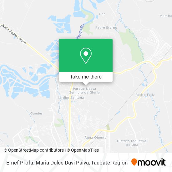 Emef Profa. Maria Dulce Davi Paiva map