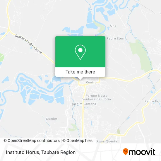 Instituto Horus map