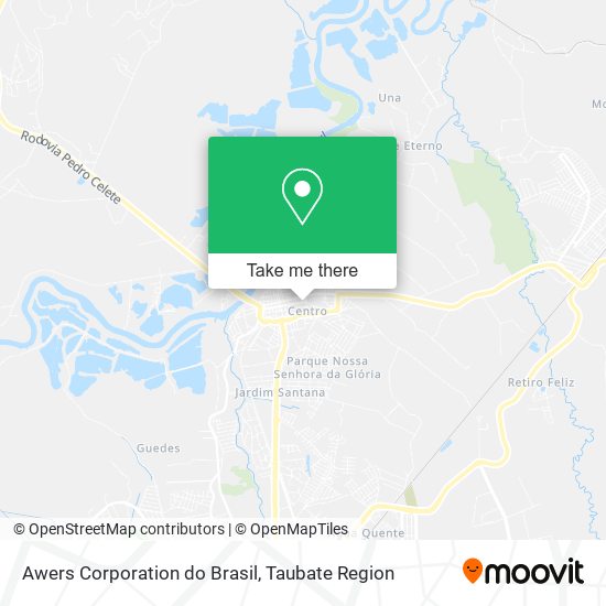 Awers Corporation do Brasil map