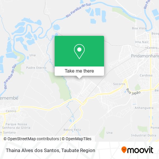 Thaina Alves dos Santos map