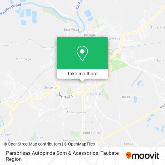 Parabrisas Autopinda Som & Acessorios map